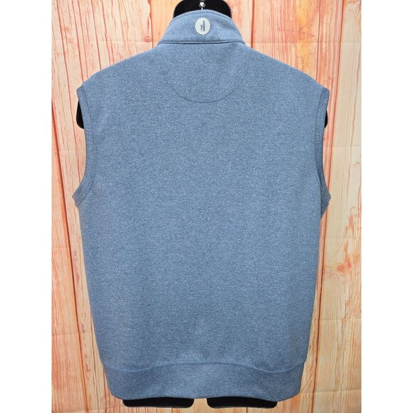 Johnnie-O Texas Flag Half Zip Performance Vest Large Sleek Athletic Layers - Picture 2 of 8